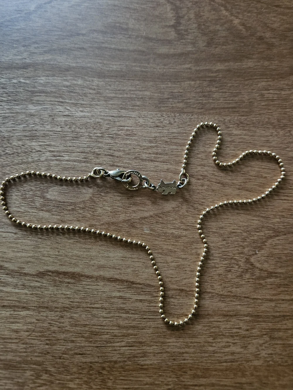 Agatha Paris Scottish Terrier Dog Necklace